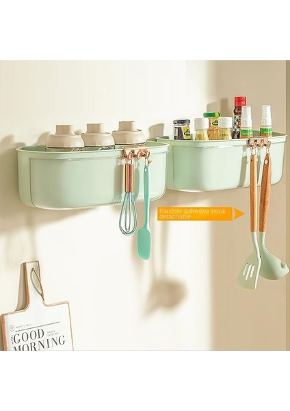 Asma Saklama Kutusu Yumruksuz Depolama Rafı Drenaj Depolama Sepeti Meyve ve Sebzeler Için Açık Yeşil (Yurt Dışından) indirimleri