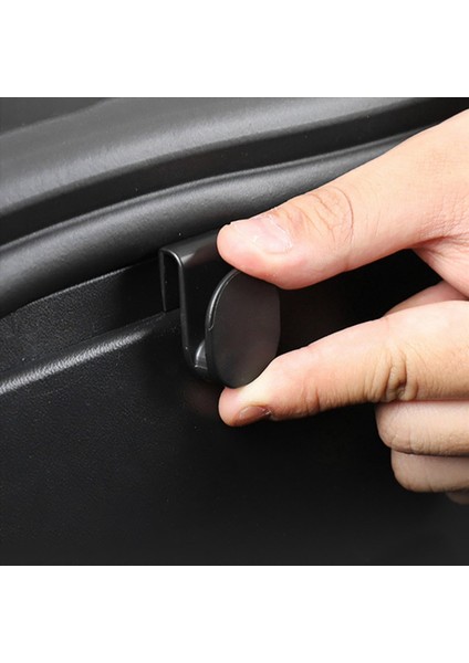 4x Araç Ön Bagaj Tutucu Tesla Model Y 2020 2021 Için Anti Swinging Abs Kolye Depolama Aksesuarları (Yurt Dışından) fırsatları