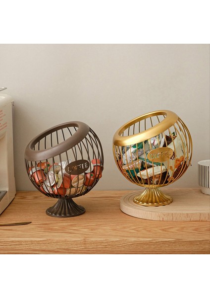 Espresso Kapsül Tutucu Konteyner Sayacı Kahve Pod Tutucu Atıştırmalık Meyve Organizatör Mutfak Aksesuarları Beyaz (Yurt Dışından) modelleri