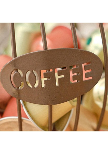 Espresso Kapsül Tutucu Konteyner Sayacı Kahve Pod Tutucu Atıştırmalık Meyve Organizatör Mutfak Aksesuarları Beyaz (Yurt Dışından) fırsatları