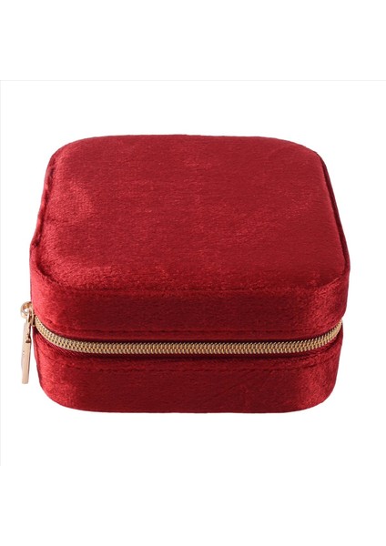 Peluş Velvet Seyahat Takı Kutusu Organizatör Takı Seyahat Organizatör Kadınlar Için Küçük Takı Kutusu (Yurt Dışından) indirimleri