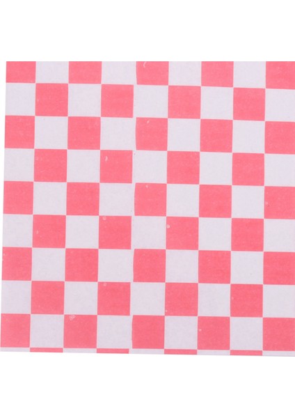 400 Pc Damalı Deli Şeker Sepeti Astar Yemek Sarma Kağıtları Yağ Kayıncıları Sandviç Burger Paketleme Kırmızı ve Beyaz (Yurt Dışından) modelleri