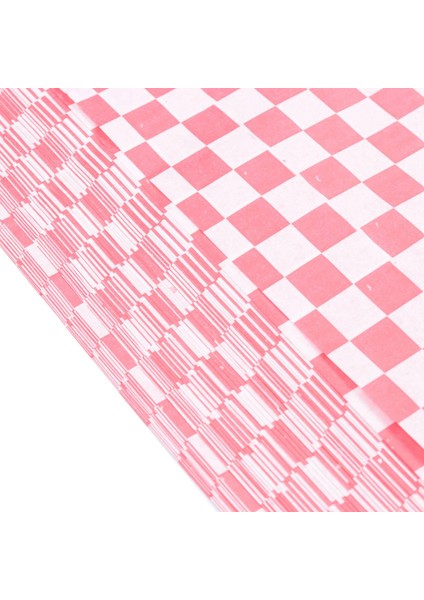 400 Pc Damalı Deli Şeker Sepeti Astar Yemek Sarma Kağıtları Yağ Kayıncıları Sandviç Burger Paketleme Kırmızı ve Beyaz (Yurt Dışından) fırsatları