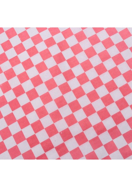 400 Pc Damalı Deli Şeker Sepeti Astar Yemek Sarma Kağıtları Yağ Kayıncıları Sandviç Burger Paketleme Kırmızı ve Beyaz (Yurt Dışından) indirimleri