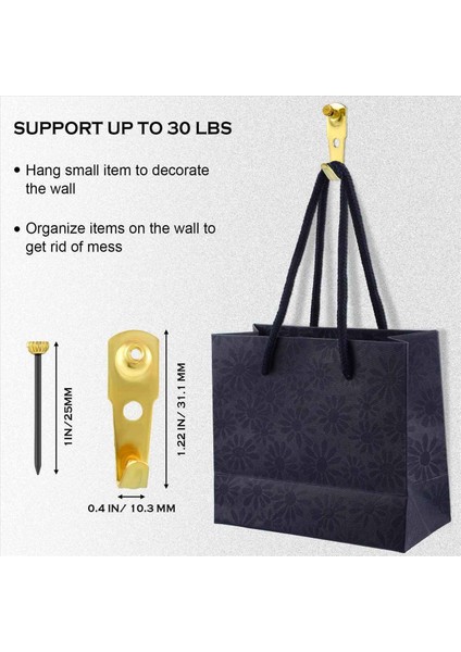 120 Pcs 30 Lb Resim Askı Çiviler Fotoğraf Çerçevesi Askı Kancaları Asılı Saat Için Asma Çiviler (Yurt Dışından) fiyatları