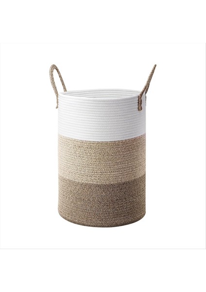 Katlanabilir Kirli Giysiler Sepet Çocuk Oyuncak Pamuk Halat Çamaşır Sepeti Kıyafetler Oyuncaklar Depolama Için Kullanılır (Yurt Dışından)