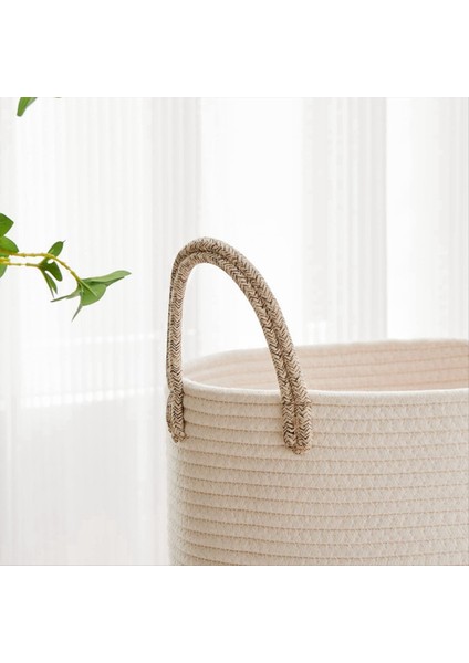 Katlanabilir Kirli Giysiler Sepet Çocuk Oyuncak Pamuk Halat Çamaşır Sepeti Kıyafetler Oyuncaklar Depolama Için Kullanılır (Yurt Dışından) fırsatları