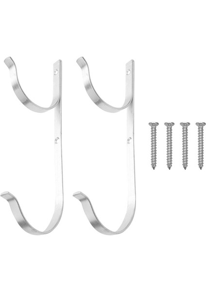 Havuz Pole Askı Premium 2pcs Alüminyum Tutucu Seti Kancalar Vakum Hortumu Bahçe Aletleri ve Yüzme Havuzu Aksesuarları (Yurt Dışından) modelleri