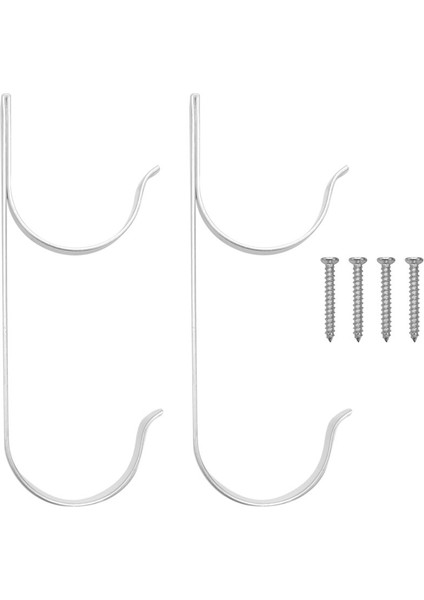 Havuz Pole Askı Premium 2pcs Alüminyum Tutucu Seti Kancalar Vakum Hortumu Bahçe Aletleri ve Yüzme Havuzu Aksesuarları (Yurt Dışından) fırsatları