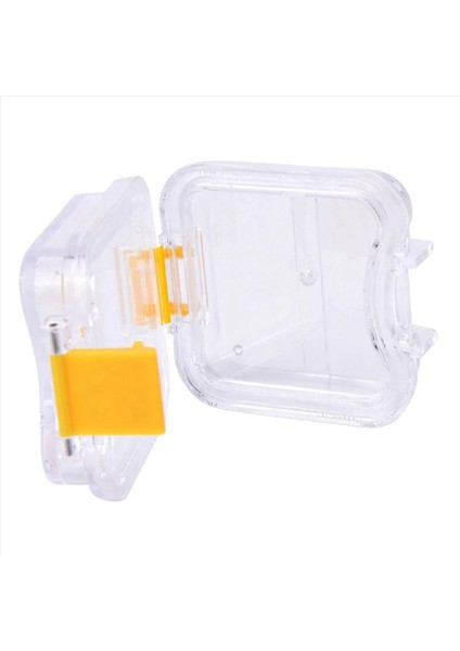 2x Diş Laboratuarı Tedarik Plastik Protez Diş Kutusu Film Takmaca Depolama Kutusu Membran Diş Kutusu Sarı (Yurt Dışından) modelleri