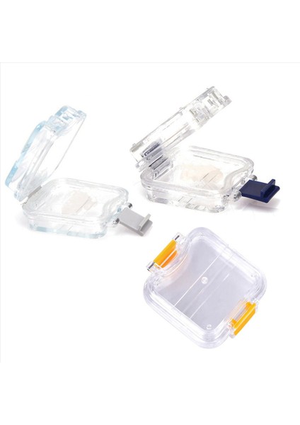 2x Diş Laboratuarı Tedarik Plastik Protez Diş Kutusu Film Takmaca Depolama Kutusu Membran Diş Kutusu Sarı (Yurt Dışından) fırsatları