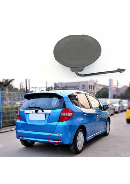 Honda Fit Jazz Için 2x Arka Tampon Çekme Hook Göz Kapağı 2009 2011 2011 Ge6 Ge8 71504-TF0-000 (Yurt Dışından) fırsatları