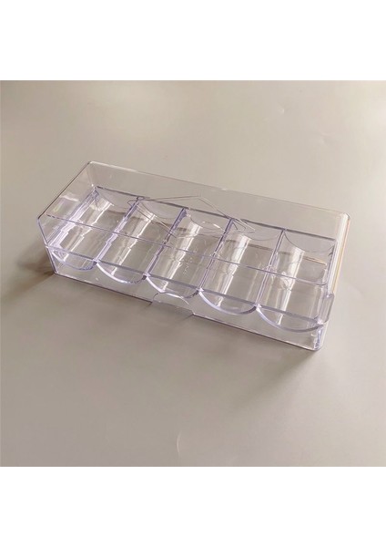 Kapak/casino Chip Tepsisi ile Akrilik Poker Yonga Rafı&#39 Nı Kapaklı Her Biri 100 Cips Tutar (Yurt Dışından) indirimleri