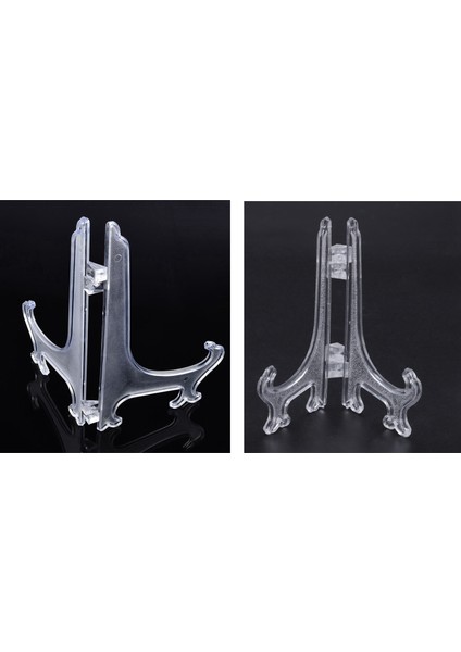 12PCS 3 Inç Plastik Şövale Veya Tabak Tutucular Ekran Yemek Tabağı (Şeffaf) ve 12 Adet/set Berrak Plastik Şövale Tabağı Tutucular Görüntü Tabak Resim Çerçevesi (Yurt Dışından) fiyatları