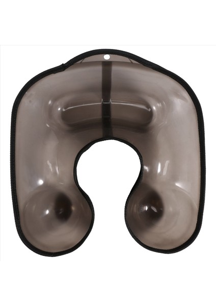 Salon Kuaförlük Boyun Tepsisi Perdesi Kap Boyun Şekilli Omuz Saç Tepsisi Giysi Koruyucusu (Yurt Dışından)