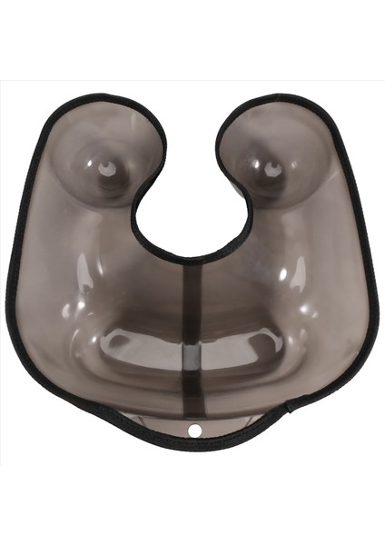 Salon Kuaförlük Boyun Tepsisi Perdesi Kap Boyun Şekilli Omuz Saç Tepsisi Giysi Koruyucusu (Yurt Dışından) modelleri