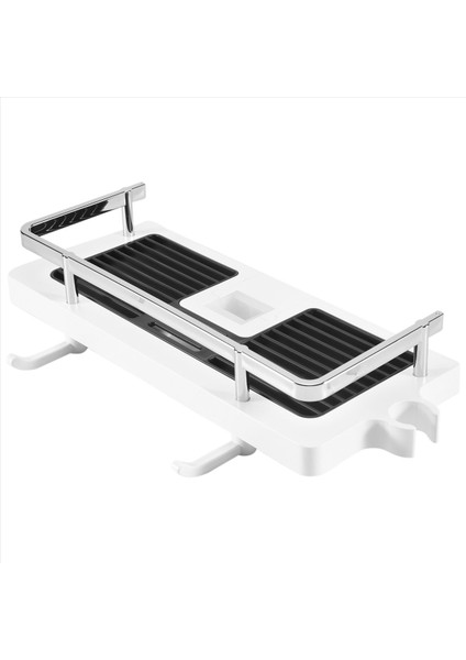 Duş Depolama Tutucu Banyo Raf Kutup Rafı Şampuan Tepsisi Stand Yok Sondaj Kaldırma Çubuğu Duş Başlığı Tutucu Organizatör (Yurt Dışından) indirimleri