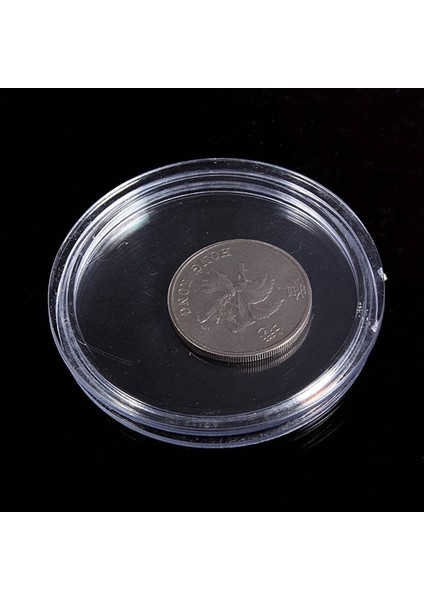 20 Pcs Küçük Yuvarlak Şeffaf Plastik Para Kapsülleri Kutusu 10 Pcs 27MM ve 10 Pcs 30MM (Yurt Dışından) indirimleri