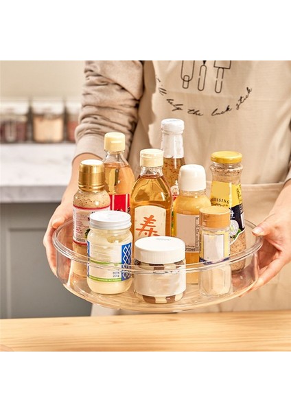 Organizatör Kabini Yükseltilmiş 11 5 Inç Açık Pikap Mutfak Kiler Buzdolabı Banyo Için Dönen Baharat Depolama (Yurt Dışından) indirimleri
