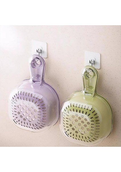 Çift Katmanlı Drenaj Sepeti Tutamak 2 Arada 1 Çok Fonksiyonlu Drenaj Sepeti Meyve ve Sebze Yıkama Sepeti (Yurt Dışından) modelleri