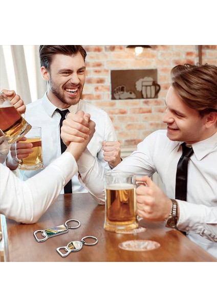 20 Adet Süblimasyon Boş Anahtarlıklar Süblimasyon Metal Şişe Açıcı Boş Anahtar Halkası Alüminyum Isı Transferi Anahtarlık (Yurt Dışından) modelleri