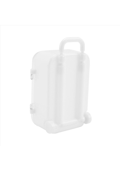 Beyaz Mini Silindir Seyahat Bavul Şeker Kutusu Kişilik Yaratıcı Düğün Şeker Kutusu Bagaj Tramvay Kılıfı Şeker Oyuncak Küçük Saklama Kutusu (Yurt Dışından) fırsatları