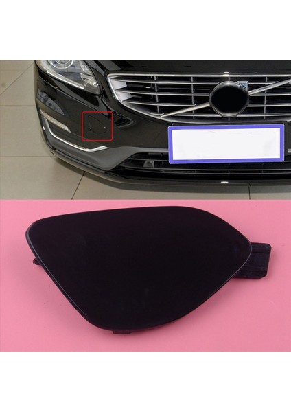 6x Ön Tampon Tow Hook Göz Kapağı Kapağı Volvo XC60 2014-2017 31323767 39821562 (Yurt Dışından) modelleri