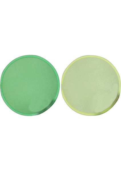 2 Adet Katlanabilir Yuvarlak Fan Taşınabilir Kullanımı Kolay ve Yer Alın 1 Pcs Yeşil ve 1 Pcs Sarı (Yurt Dışından)