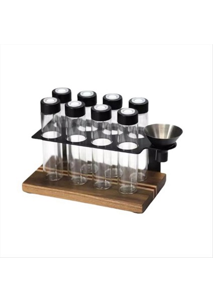 Kahve Çekirdekleri Saklama Konteyneri Ekran Raf Çay Tüp Şişesi Espresso Kahve Aksesuarları Aracı Coffeware Setleri (Yurt Dışından)