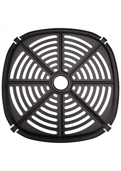 Hava Fritöz Bölme Plakası Kızartma Plakası Buharlama Tabağı Izgara Raf Pişirme Tepsisi Yedek Tepsi B (Yurt Dışından)