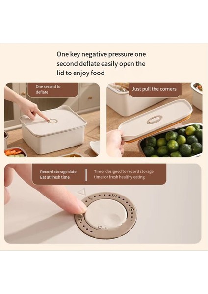 Büyük Kapasiteli Taze Tutma Kutusu Mühürlü Kutu Gıda Konteyneri Kalın Yeniden Kullanılabilir ve Istiflenebilir Öğle Yemeği Kutusu Kapalı 1700ML (Yurt Dışından) modelleri