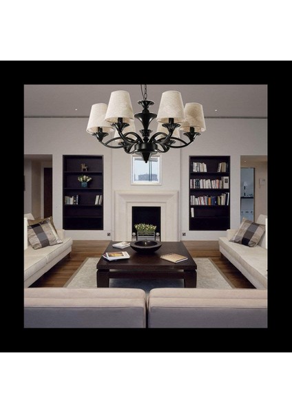 Candelabra Ampulleri Için 12 Ampul Seti Üzerinde Küçük Lamba Gölge Klips Masa Avize Duvar Lambası Için Namlu Kumaş Abajur (Yurt Dışından) indirimleri