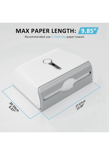 2x Ticari Kağıt Havlu Dispenser Duvar Montajı Anahtar Paketle Delme Veya Vidalar Banyo Tuvaleti Mutfak (Yurt Dışından) fırsatları