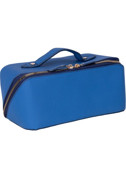 Vena Leather Makeup Bag