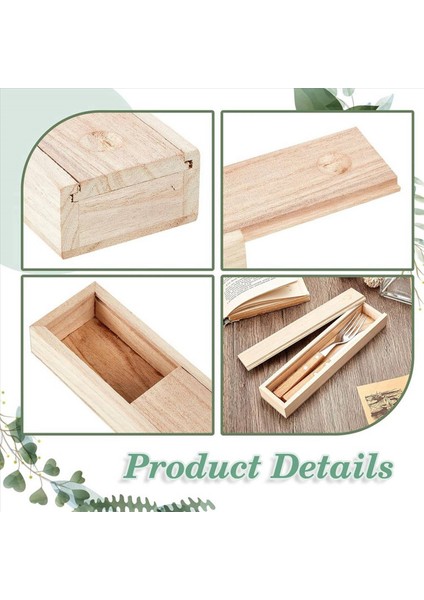 24 Adet Sürgülü Kapaklı Bitmemiş Ahşap Kutu 9 x 2 2 x 1 2 Inç Küçük Ahşap Kutu Kılıf Konteyner Takı Kutusu Kalem Kutusu (Yurt Dışından) modelleri