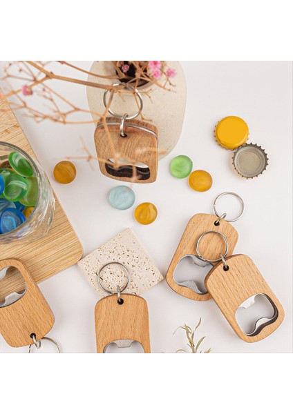 20PCS Ahşap Şişe Açıcı Ahşap Anahtar Şişe Açıcıları Boşluklar Ahşap Gravür Anahtar Zincirler Dıy El Sanatları Için Anahtar Etiket (Yurt Dışından) fiyatları