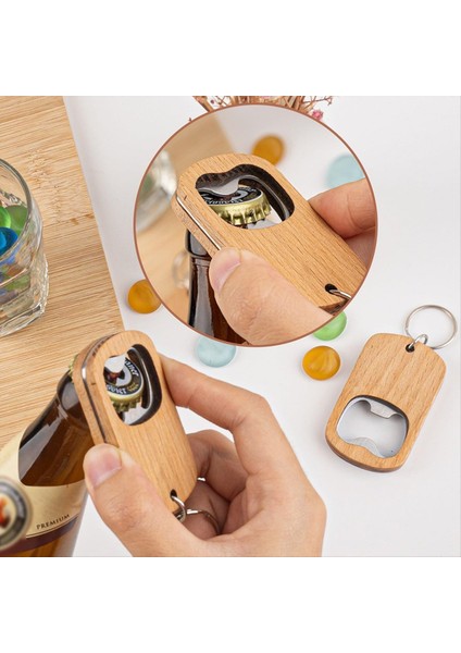 20PCS Ahşap Şişe Açıcı Ahşap Anahtar Şişe Açıcıları Boşluklar Ahşap Gravür Anahtar Zincirler Dıy El Sanatları Için Anahtar Etiket (Yurt Dışından) fırsatları