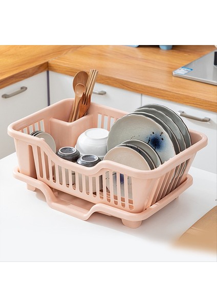 Mutfak Tezgahı Restoran Için Set Otomatik Drain Organizatör Rafı Tabak Rafı ve Drainaboard ile Çanak Kurutma Raf Raf Rafı (Yurt Dışından) indirimleri