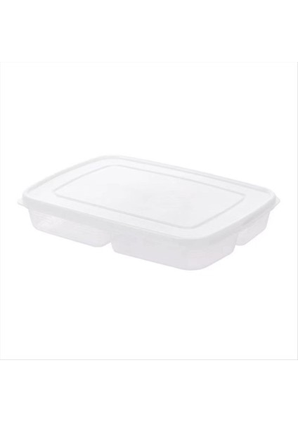 Buzdolabı Depolama Kutusu Paketlenmiş Öğle Yemeği Kutusu Gıda Sınıfı Mühürlü Taze Tutma Kutusu Dört Bölümlü Soğutmalı Saklama Kutusu (Yurt Dışından)