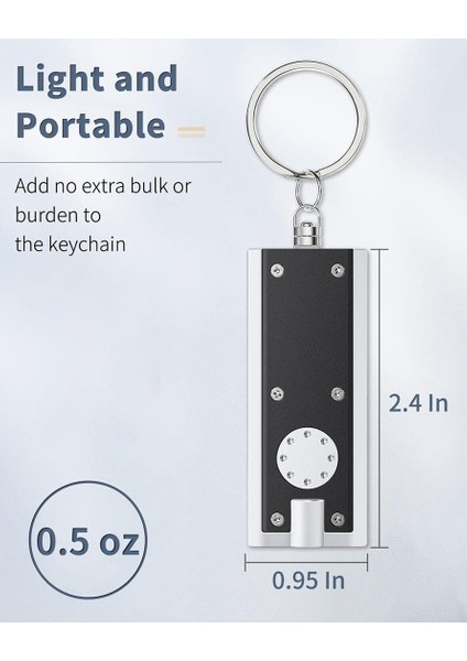 10 Pack Mini LED Keychaın Filisik 12 Lümen Taşınabilir Ultra Parlak Işık Düz Torçu Açık Kamp Yürüyüşü Için (Yurt Dışından) fiyatları