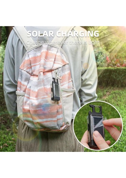 2pcs Keychain El Feneri 1500 Lümen Mini Edc El Feneri USB C 9 Mod Sunlar Küçük Güçlü El Feneri (Yurt Dışından) fırsatları