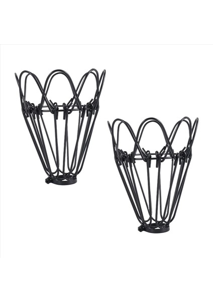 Ayarlanabilir Tel Kafes Abajur 2 Paket Metal Kuş Kafesi Ampul Koruyucusu Ada Kolye Aydınlatma Fikstürü Damla Lamba Tutucu (Yurt Dışından) modelleri