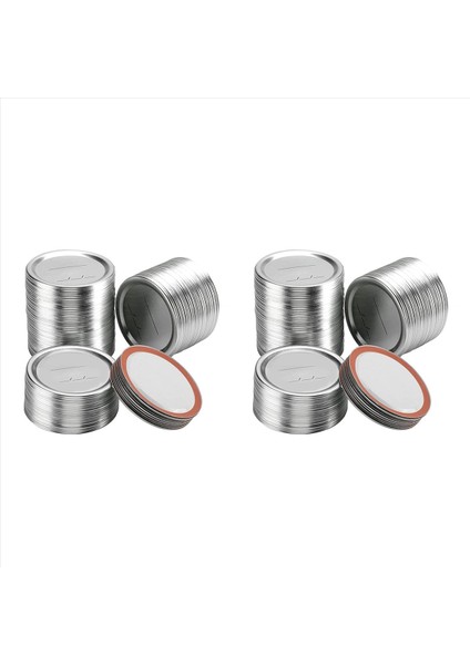 196 Sayı 70MM Normal Ağız Kanning Kapakları ve Kerr Canning Kapakları - Canning Için Bölünmüş Tip Metal Kavanoz Kapakları (Yurt Dışından)