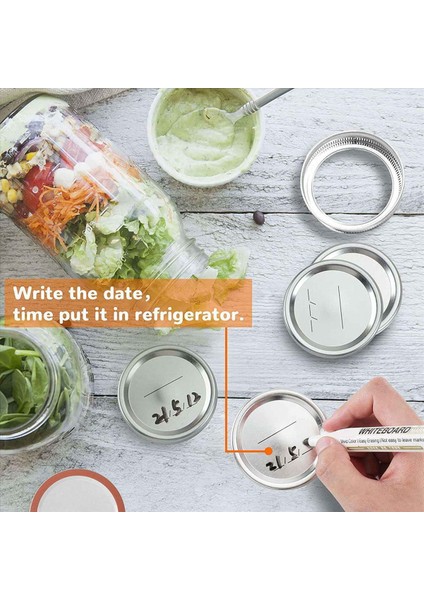 196 Sayı 70MM Normal Ağız Kanning Kapakları ve Kerr Canning Kapakları - Canning Için Bölünmüş Tip Metal Kavanoz Kapakları (Yurt Dışından) fırsatları