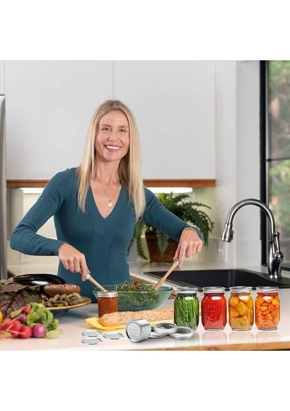 196 Sayı 70MM Normal Ağız Kanning Kapakları ve Kerr Canning Kapakları - Canning Için Bölünmüş Tip Metal Kavanoz Kapakları (Yurt Dışından) indirimleri