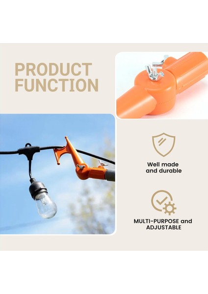 Kullanışlı Kanca Çok Amaçlı Yardımcı Program Kancası Asmak Kuş Besleyicileri Noel Işıkları Halatlar Tekneler ve Daha Fazlası Için Ayarlanabilir Dirsek (Yurt Dışından) indirimleri