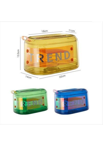 Otomatik Kaldırma Kağıt Kutu Masaüstü Plastik Karton Kağıt Peçete Depolama Rafı Restoran Sehpa Dekorasyon Mavi (Yurt Dışından) fiyatları