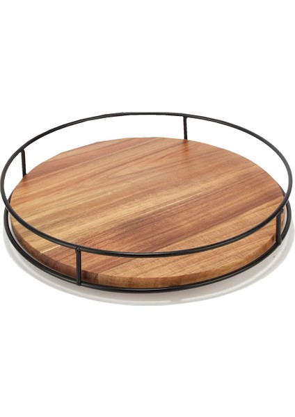 Dönen Tepsi Snack Meyve Kasesi Vintage Kek Snack Tepsisi (Yurt Dışından)