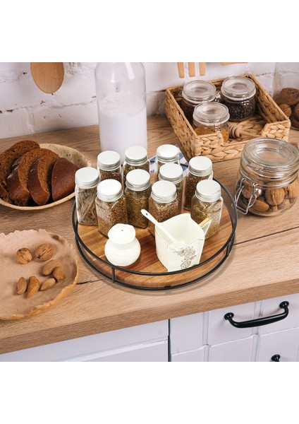 Dönen Tepsi Snack Meyve Kasesi Vintage Kek Snack Tepsisi (Yurt Dışından) fırsatları