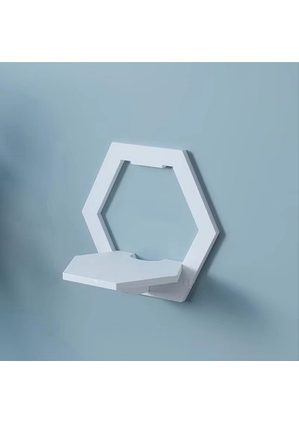 6 Taraflı Duvar Raf Yumruksuz Duvar Çerçeve Yatak Odası Balkon Başucu Duvar Ev Dekorasyon (Yurt Dışından) modelleri